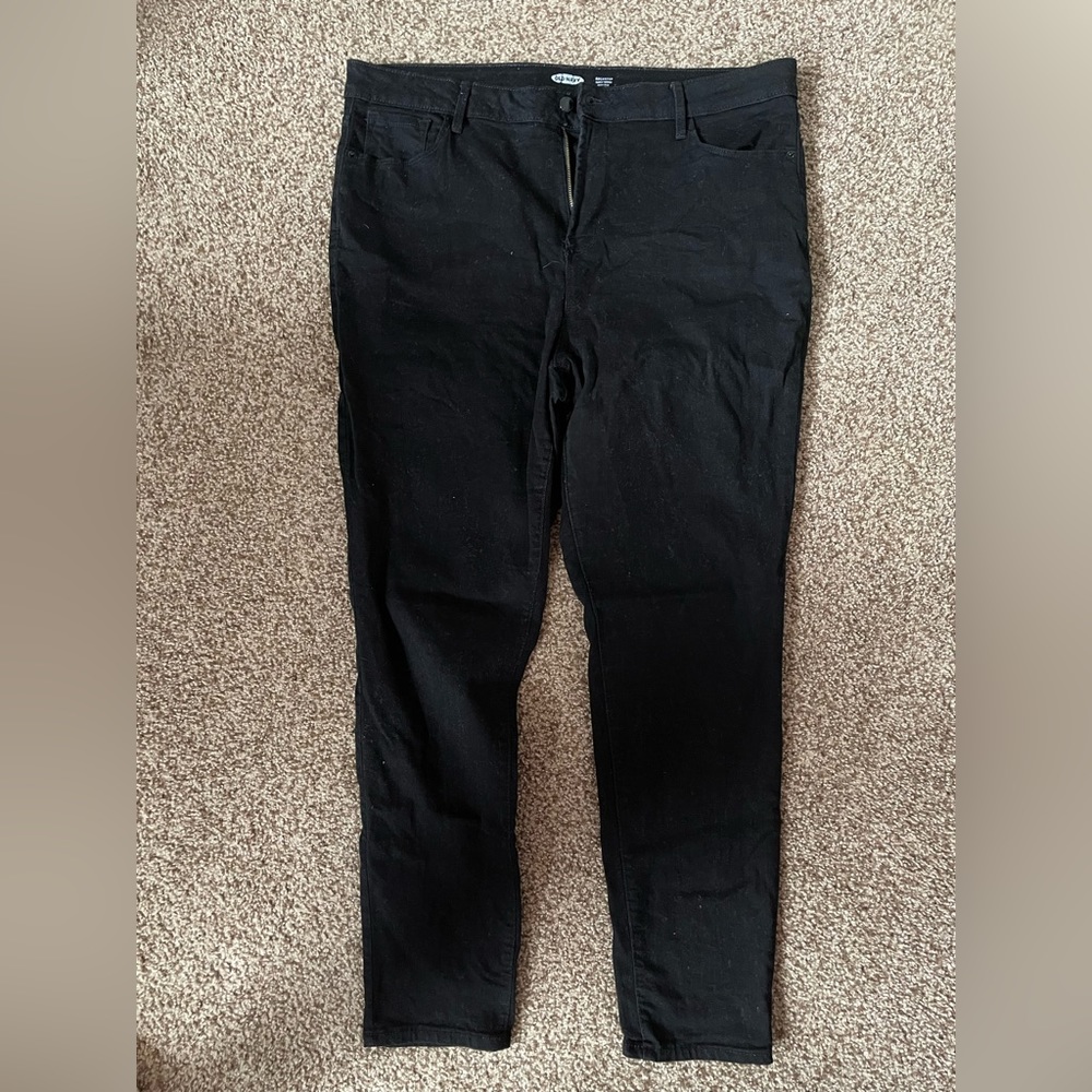 Old Navy Rock Star jeans in black